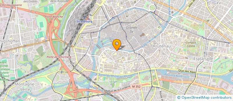 localisation de l'entreprise PHARMACIE FINKWILLER à STRASBOURG
