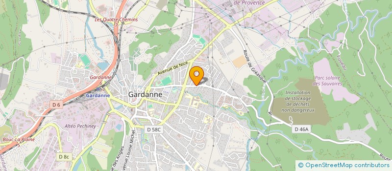 localisation de l'entreprise PHARMACIE FORNARIS à GARDANNE