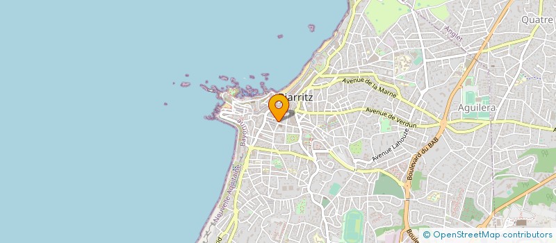 localisation de l'entreprise PHARMACIE FOUCHER  BIARRITZ