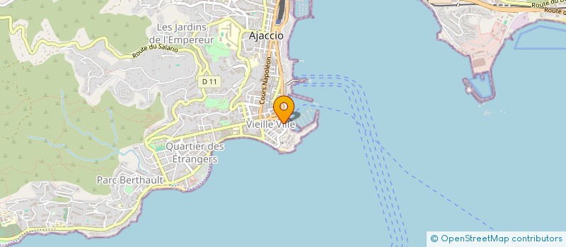 localisation de l'entreprise PHARMACIE FRANCESCHINI à AJACCIO