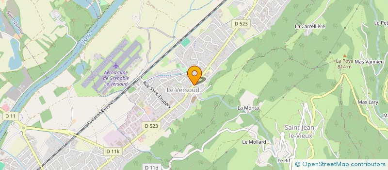 localisation de l'entreprise PHARMACIE FREISMUTH  LE VERSOUD