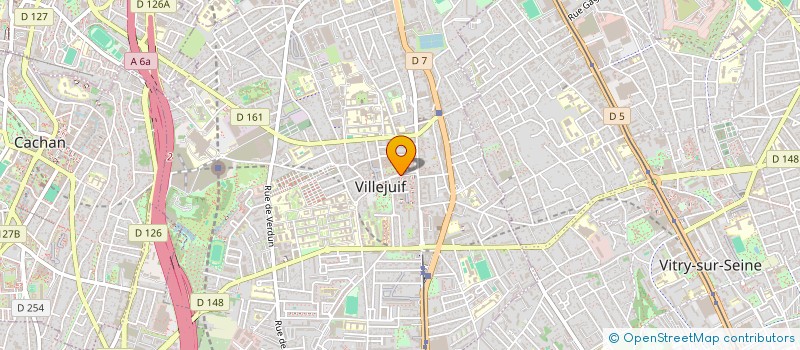 localisation de l'entreprise PHARMACIE GACHET VERGNOT à VILLEJUIF
