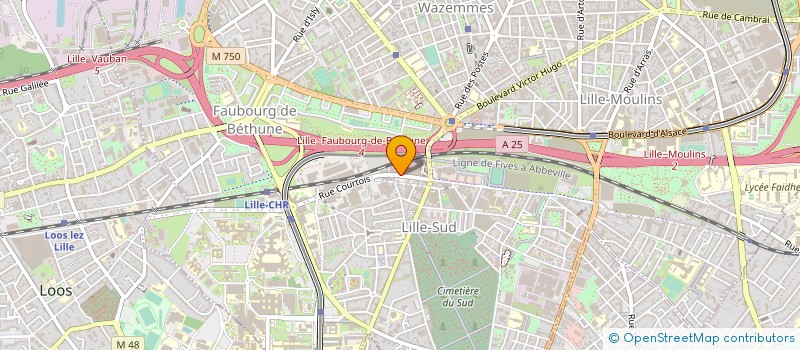 localisation de l'entreprise PHARMACIE GALLER  LILLE