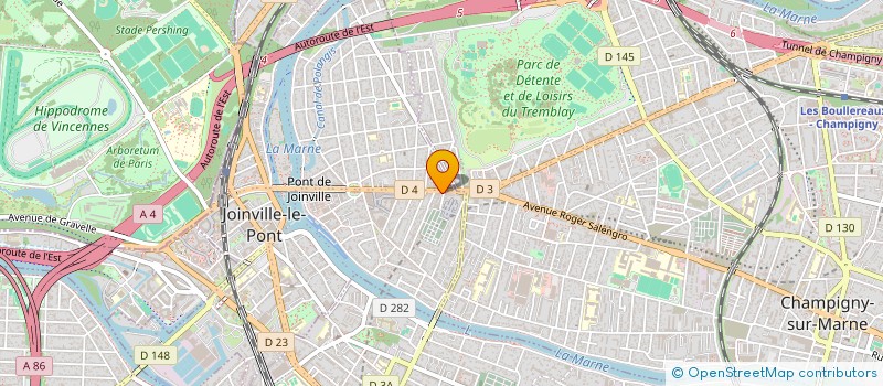 localisation de l'entreprise PHARMACIE GALLIENI SELARL  JOINVILLE-LE-PONT