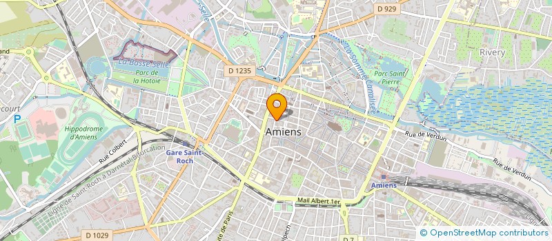 localisation de l'entreprise PHARMACIE GANCEL à AMIENS