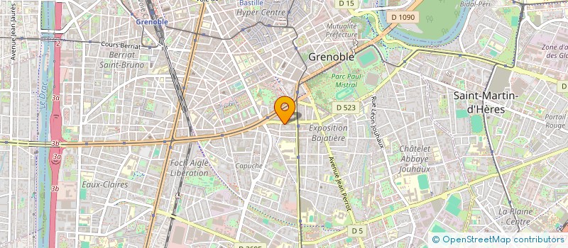 localisation de l'entreprise PHARMACIE GELIBERT à GRENOBLE