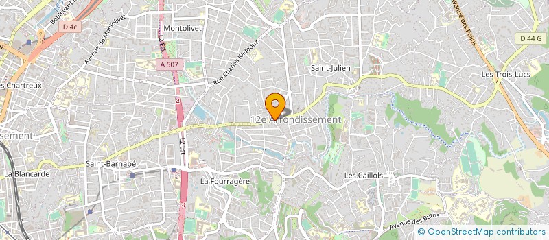 localisation de l'entreprise PHARMACIE GENERALE à MARSEILLE