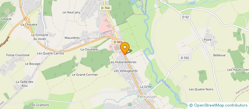 localisation de l'entreprise PHARMACIE GERAY  PERRUSSON