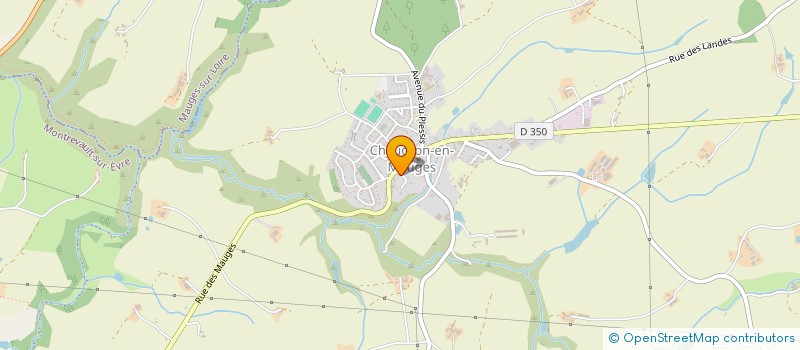 localisation de l'entreprise PHARMACIE GINKGOPHARMA à MONTREVAULT-SUR-EVRE