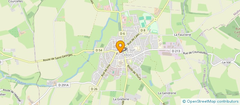 localisation de l'entreprise PHARMACIE GIRRE à LES MONTS D'AUNAY
