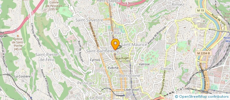 localisation de l'entreprise PHARMACIE GORBELLA à NICE