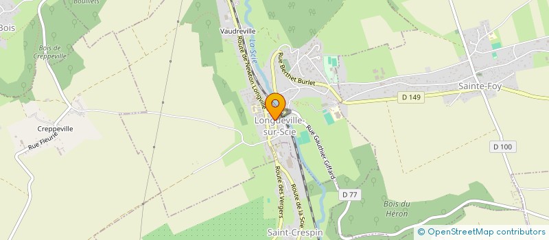 localisation de l'entreprise PHARMACIE GOTTRAND DECULTOT à LONGUEVILLE-SUR-SCIE