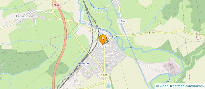 localisation de l'entreprise PHARMACIE GOURBILLON SARL à BOLOGNE