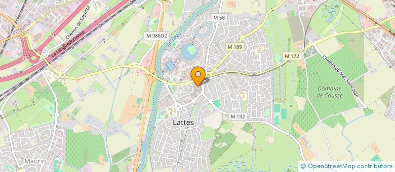 localisation de l'entreprise PHARMACIE GRAND'PLACE à LATTES