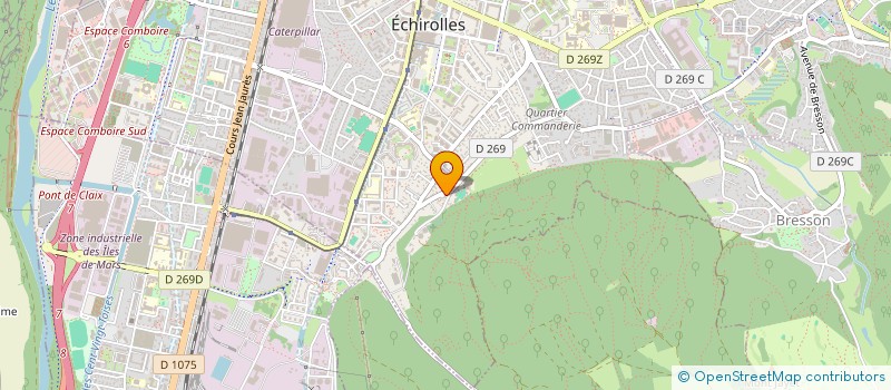 localisation de l'entreprise PHARMACIE GRAND PLACE  ECHIROLLES