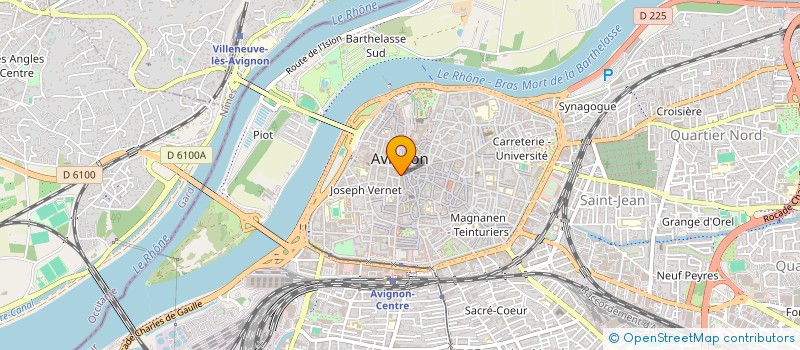 localisation de l'entreprise PHARMACIE GREGOIRE  AVIGNON