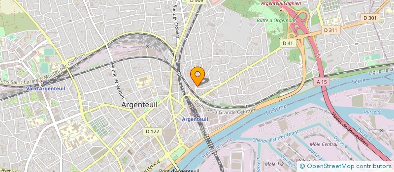 localisation de l'entreprise PHARMACIE GUETTA  ARGENTEUIL