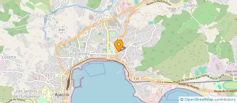 localisation de l'entreprise PHARMACIE GUIDICELLI à AJACCIO