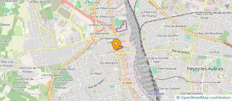localisation de l'entreprise PHARMACIE GUILLOIT à SARAN