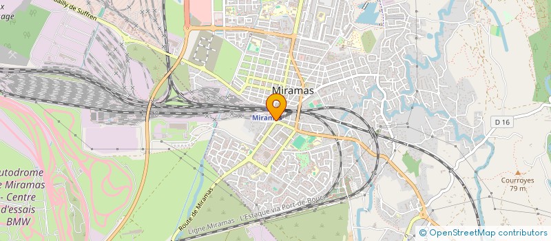 localisation de l'entreprise PHARMACIE GUIONNET à MIRAMAS