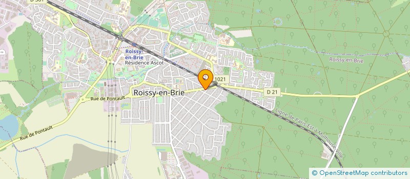 localisation de l'entreprise PHARMACIE GUISARD-HOTTIER  ROISSY-EN-BRIE