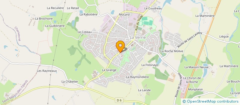 localisation de l'entreprise PHARMACIE GUITTON H.L. à CHANVERRIE