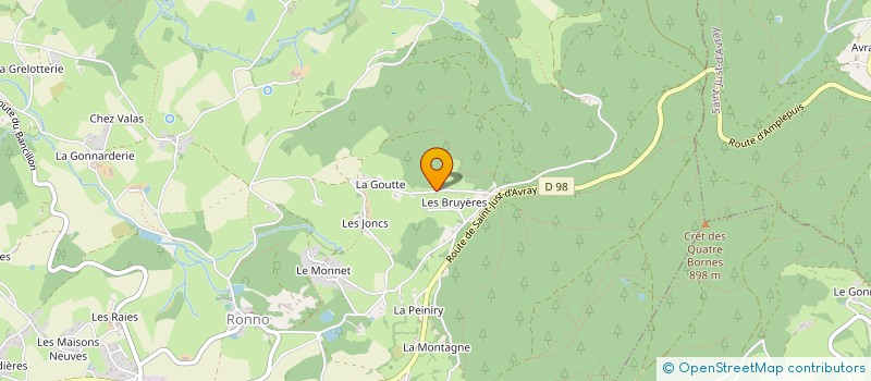 localisation de l'entreprise PHARMACIE GURGO-DESFONDS  AMPLEPUIS