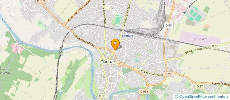 localisation de l'entreprise PHARMACIE H. LASSERE-DUPOUY à BORDEAUX