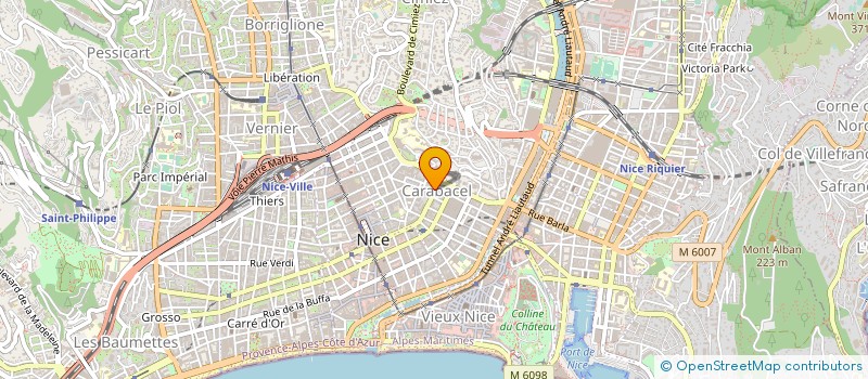 localisation de l'entreprise PHARMACIE HALIMI à NICE