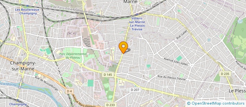 localisation de l'entreprise PHARMACIE HAMOOD à CHAMPIGNY-SUR-MARNE