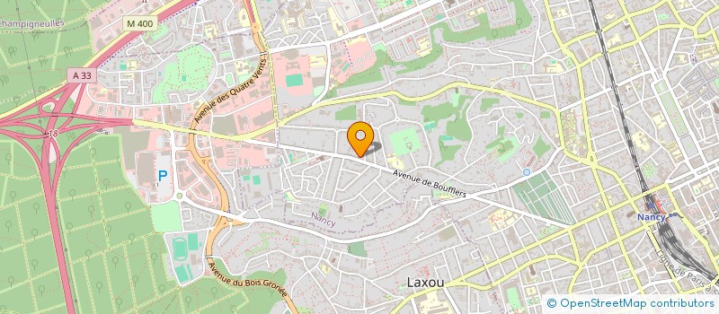 localisation de l'entreprise PHARMACIE HANTELLE à NANCY
