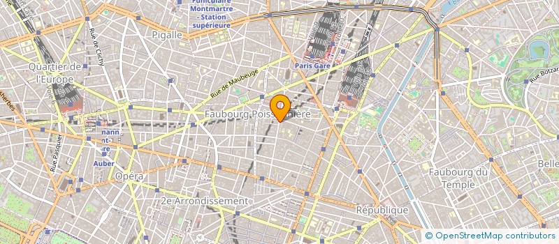 localisation de l'entreprise PHARMACIE HAUTEVILLE  PARIS