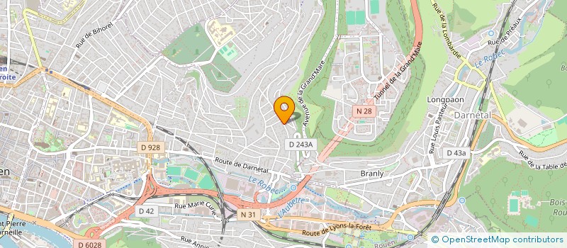 localisation de l'entreprise PHARMACIE HEPINEUZE REINBOLD à ROUEN