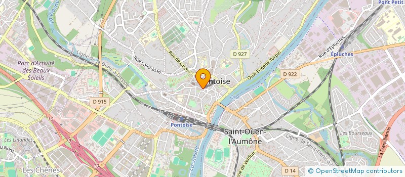 localisation de l'entreprise PHARMACIE HO à PONTOISE