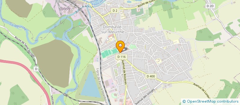 localisation de l'entreprise PHARMACIE HOLLARD à DOMBASLE-SUR-MEURTHE