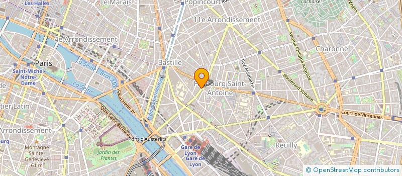 localisation de l'entreprise PHARMACIE HOMEOPATHIQUE LAHYANI à PARIS