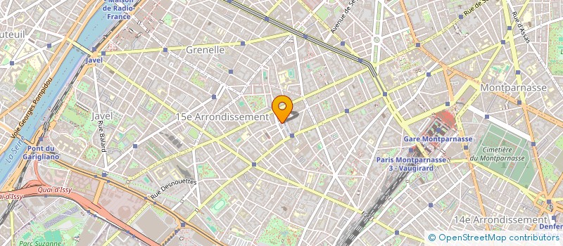 localisation de l'entreprise PHARMACIE JACQUEMINET à PARIS