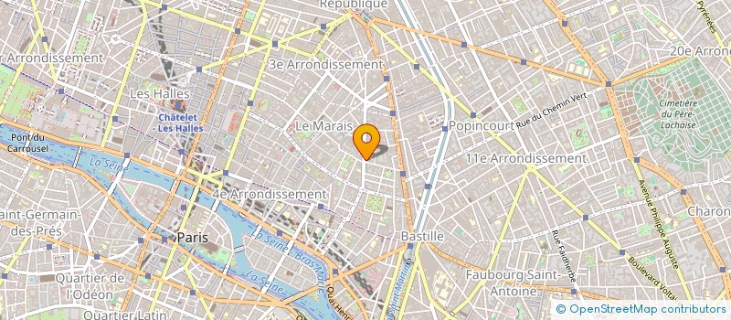localisation de l'entreprise PHARMACIE JB MASLIAH à PARIS