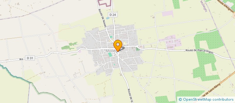 localisation de l'entreprise PHARMACIE JEAN-CHARBONNIERE C.  MOLLEGES