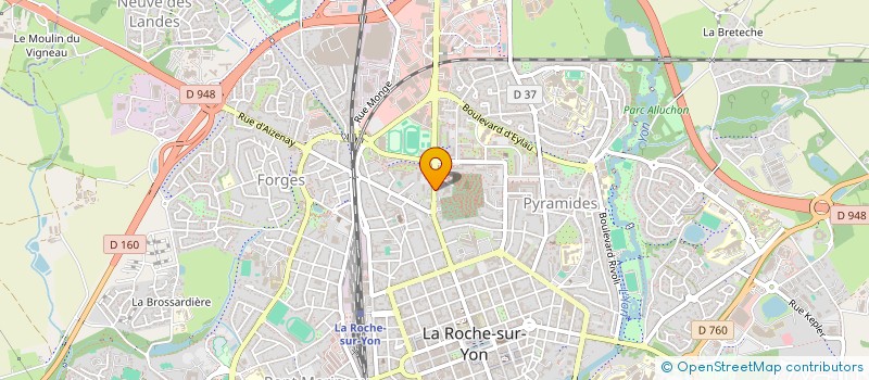 localisation de l'entreprise PHARMACIE JEANMAIRE à LA ROCHE-SUR-YON