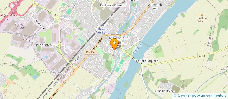 localisation de l'entreprise PHARMACIE JEHAN DE MEUNG à MEUNG-SUR-LOIRE