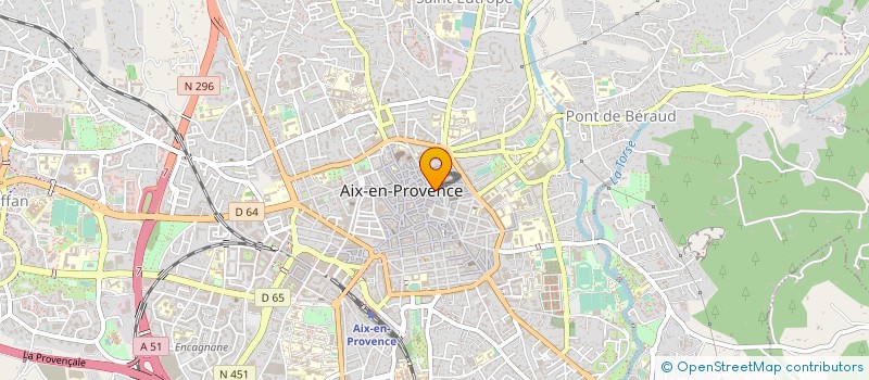 localisation de l'entreprise PHARMACIE JOUVENE-FAURE / LANSSARD à AIX-EN-PROVENCE