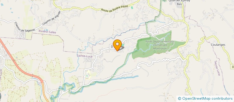 localisation de l'entreprise PHARMACIE JUDAIS  SAINTE LUCE