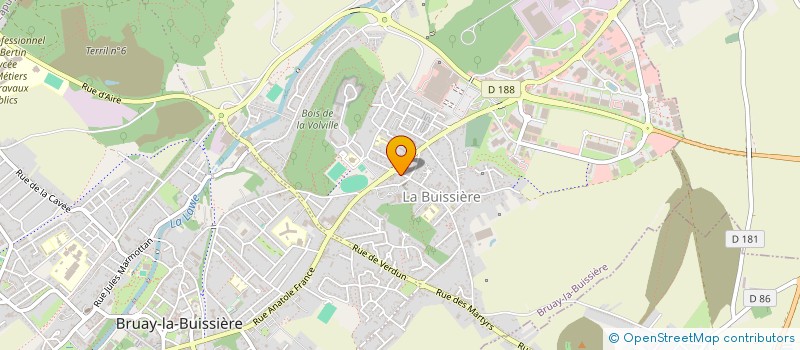localisation de l'entreprise PHARMACIE JULIE HAIGNERE à BRUAY-LA-BUISSIERE