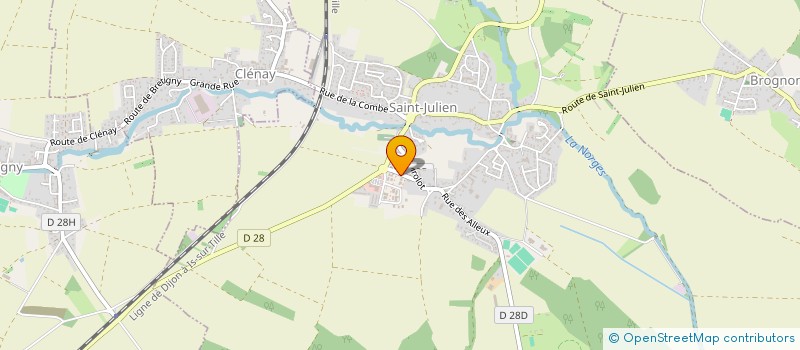 localisation de l'entreprise PHARMACIE KAROUBI  SAINT-JULIEN