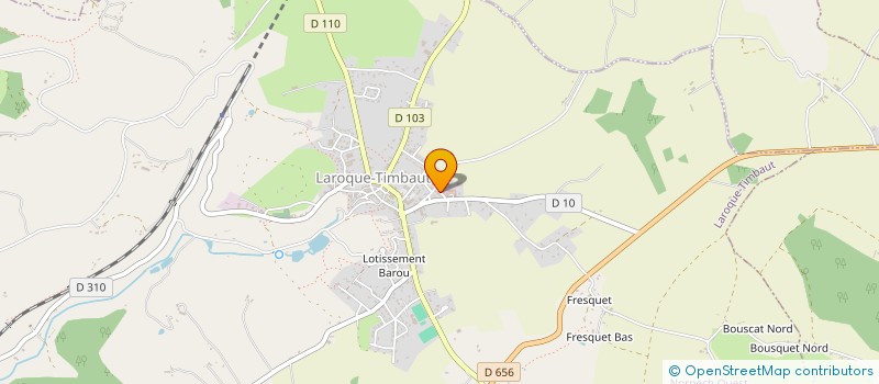 localisation de l'entreprise PHARMACIE KEMAYOU  LAROQUE-TIMBAUT