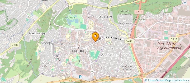 localisation de l'entreprise PHARMACIE KHEDIMALLAH  LES ULIS