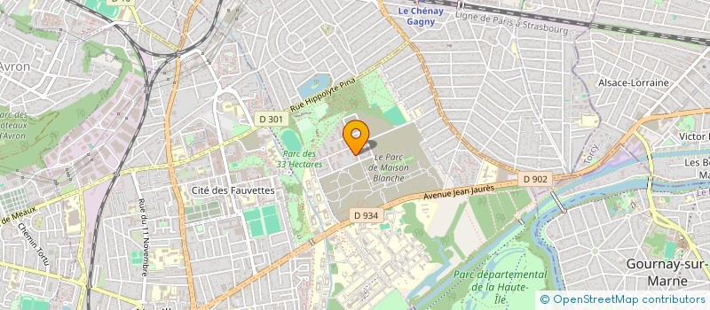 localisation de l'entreprise PHARMACIE KING à NEUILLY-SUR-MARNE
