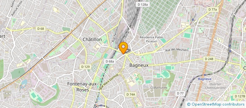 localisation de l'entreprise PHARMACIE KOSKAS-DIPLO à BAGNEUX