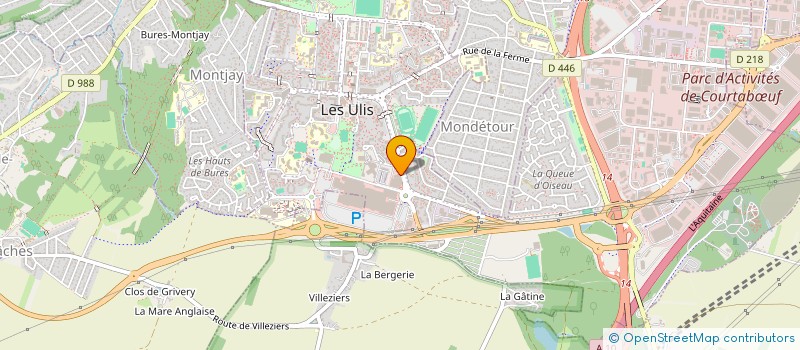 localisation de l'entreprise PHARMACIE KUNARATNAM à LES ULIS